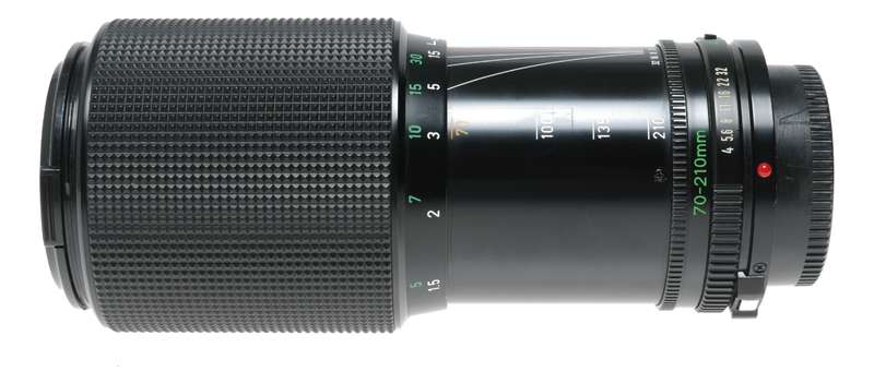 Canon Zoom Lens FD 70-210mm 1:4 antique SLR 35mm film camera lens