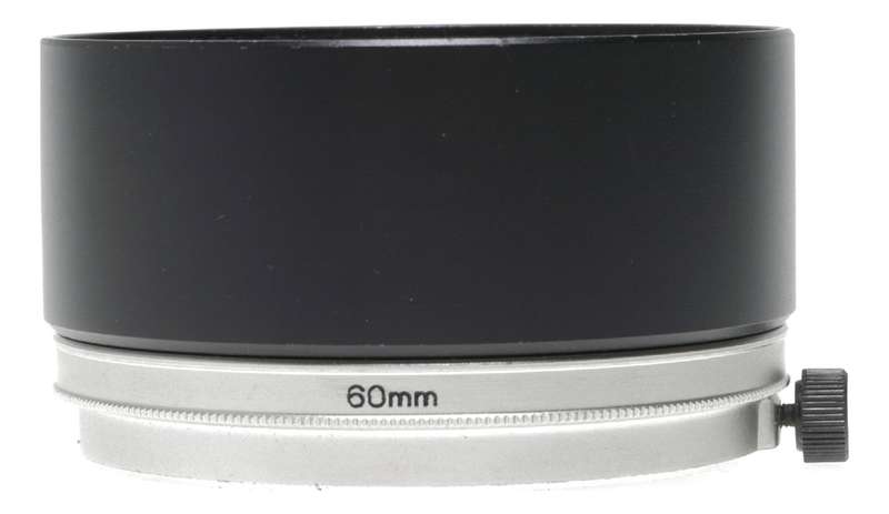 Canon T-60-2 lens hood 60mm vintage film camera shade