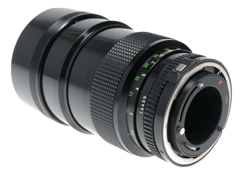 Canon Lens FD 135mm 1:2 vintage SLR tele lens 35mm film camera 2/135 filter