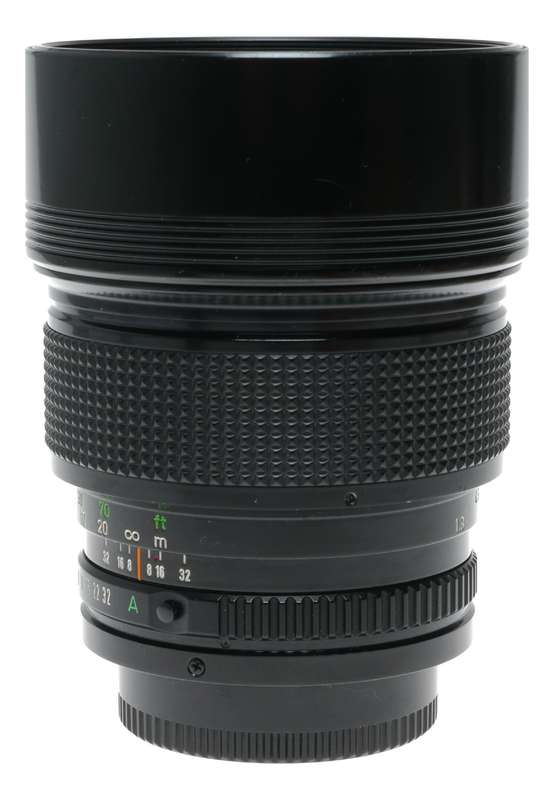 Canon Lens FD 135mm 1:2 vintage SLR tele lens 35mm film camera 2/135 filter