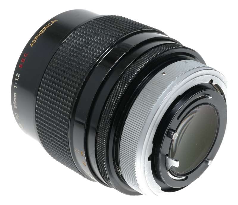 Canon Lens FD 85mm 1:1.2 ASPHERICAL vintage SLR film camera lens 1.2/85