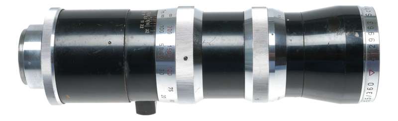 42mm Schneider Tele Xenar 1:5.5/360 rare SLR vintage lens f=360mm f/5.5