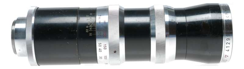 42mm Schneider Tele Xenar 1:5.5/360 rare SLR vintage lens f=360mm f/5.5
