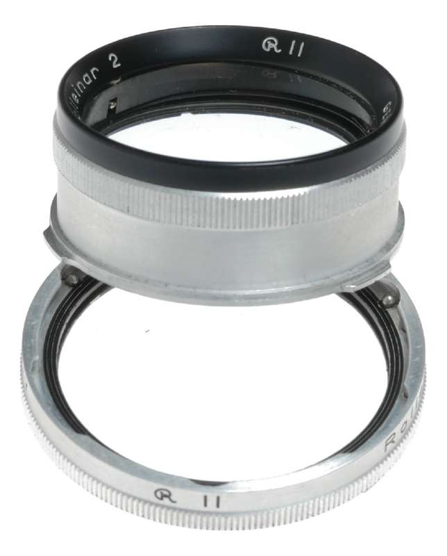 Rolleinar 2 Rolleiflex close up lens attachment RII set cased complete Heidosmat