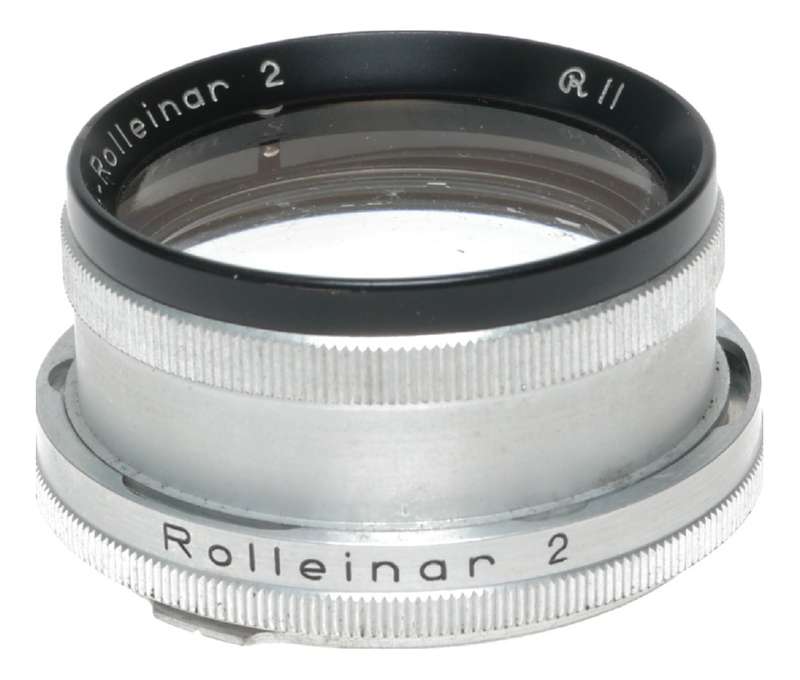 Rolleinar 2 Rolleiflex close up lens attachment RII set cased complete Heidosmat