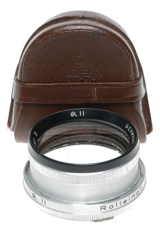 Rolleinar 2 Rolleiflex close up lens attachment RII set cased complete Heidosmat