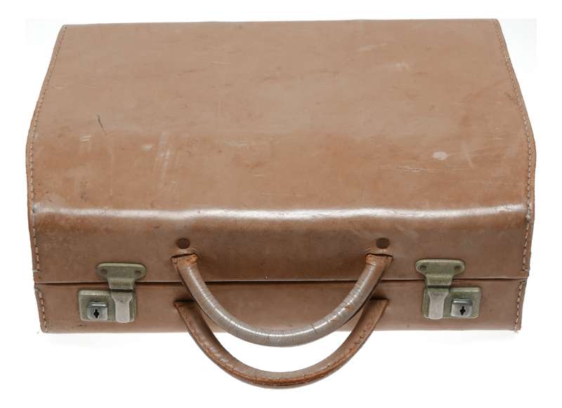 Original pig skin Hasselblad 500CM series leather flight carry case
