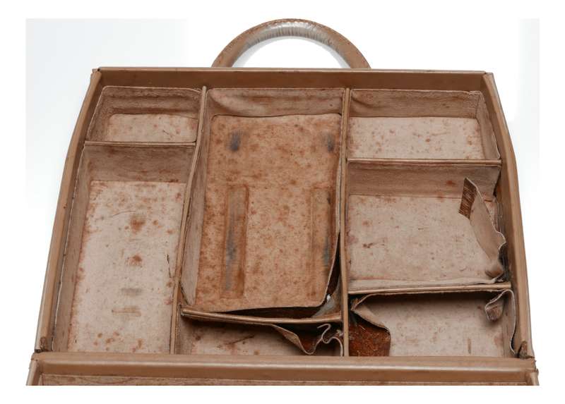 Original pig skin Hasselblad 500CM series leather flight carry case