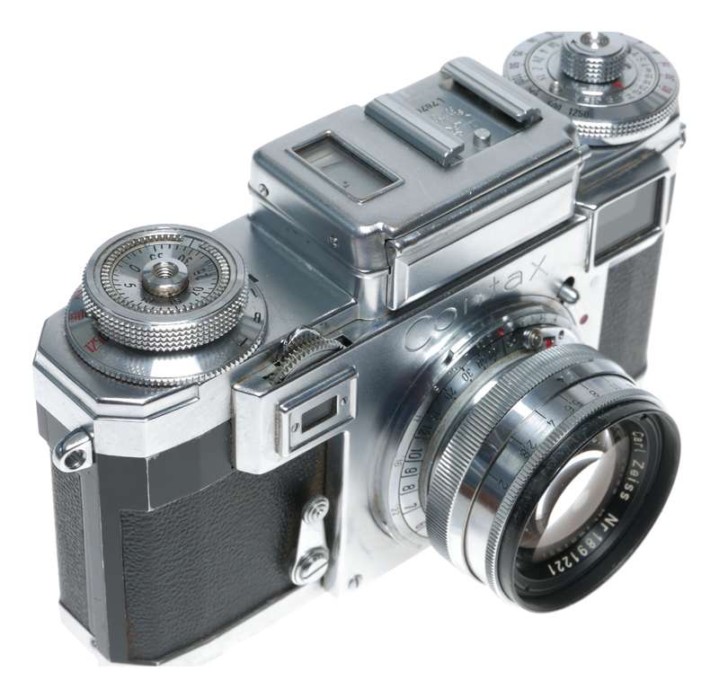 Contax IIIa Zeiss Rangefinder 35mm film camera Sonnar 2/50mm 4/135mm set