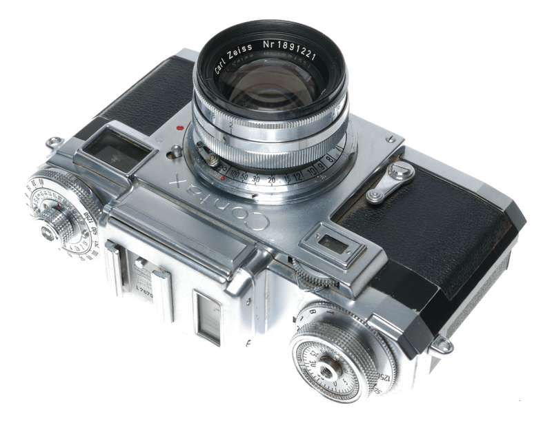 Contax IIIa Zeiss Rangefinder 35mm film camera Sonnar 2/50mm 4/135mm set