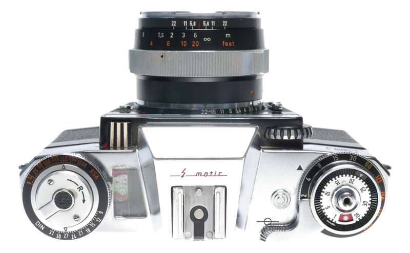 Contarex SE Super Zeiss Planar 1:2/50mm Chrome SLR 35mm film camera boxes