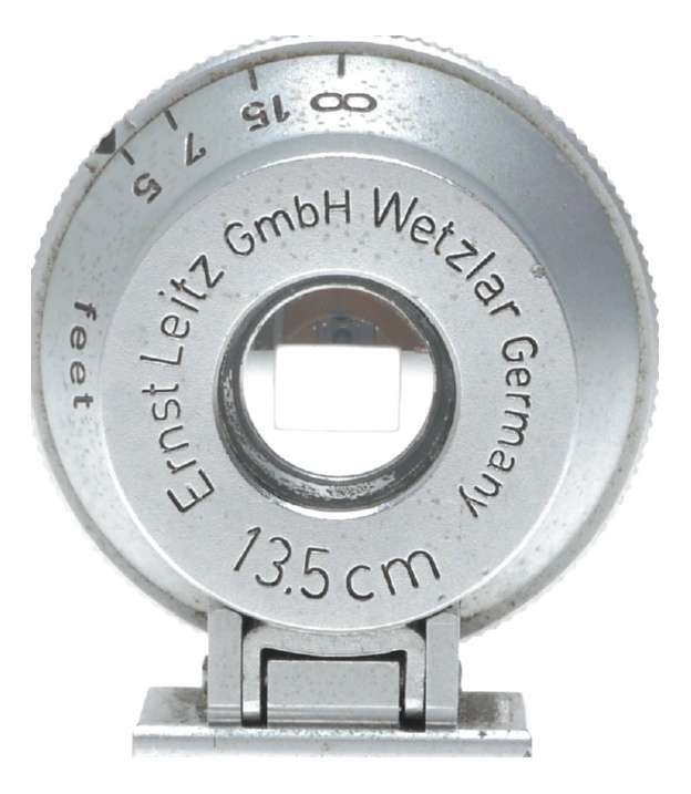 Leitz Wetzlar 13,5 cm Leica rangefinder camera view finder frame