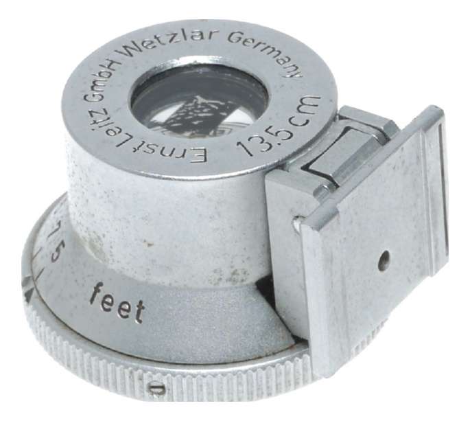 Leitz Wetzlar 13,5 cm Leica rangefinder camera view finder frame