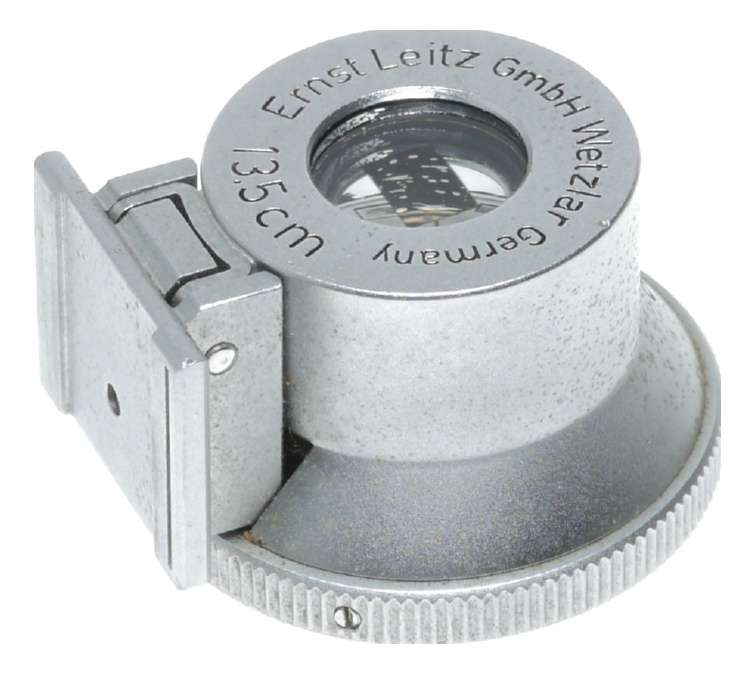 Leitz Wetzlar 13,5 cm Leica rangefinder camera view finder frame