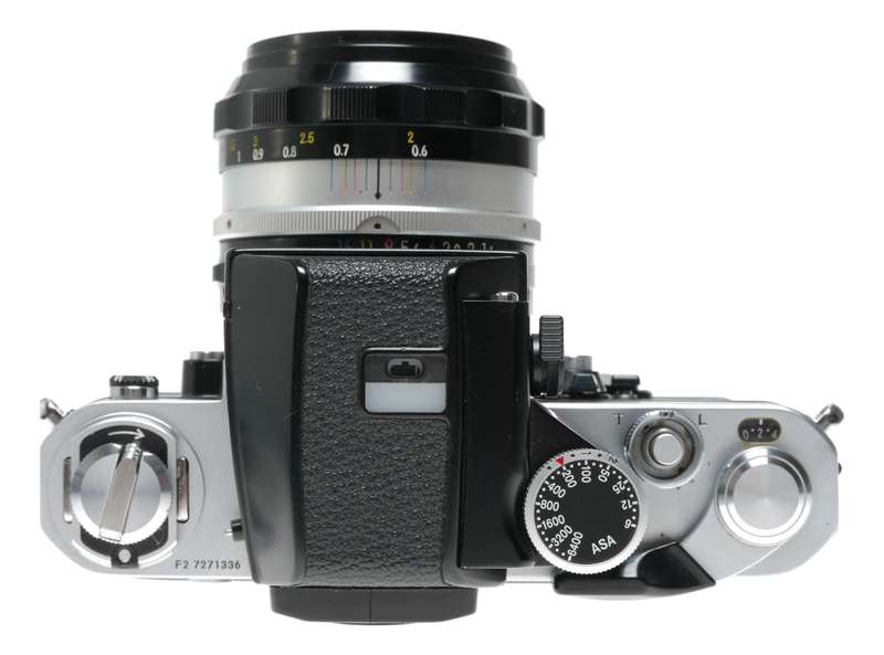 Nikon F2 SLR vintage film camera Nikkor-S.C Auto 1.4 f=50mm Nikon lens