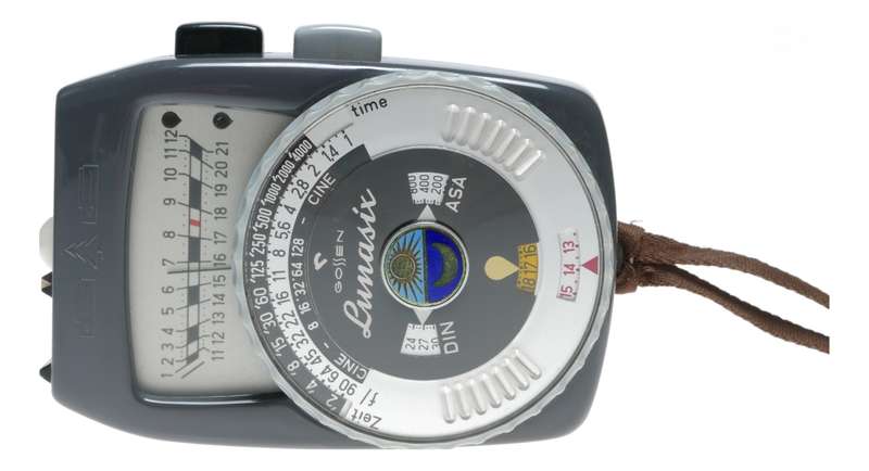 Lunasix light exposure meter Gossen hand held portable with case