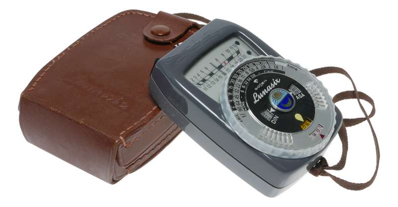 Lunasix light exposure meter Gossen hand held portable with case