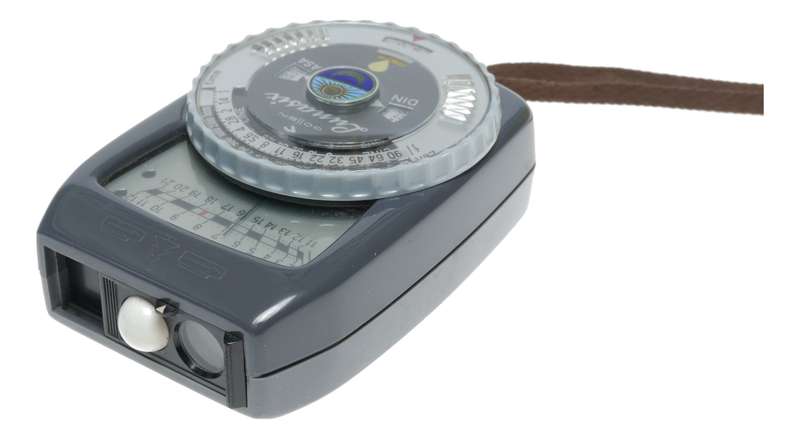 Lunasix light exposure meter Gossen hand held portable with case