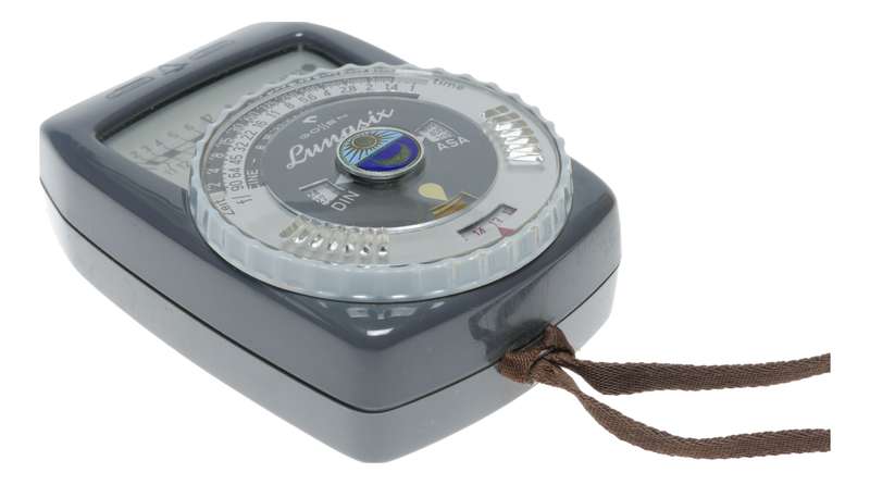 Lunasix light exposure meter Gossen hand held portable with case