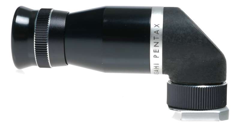 Asahi Pentax corner angled 90 degree rotating viewfinder original in case