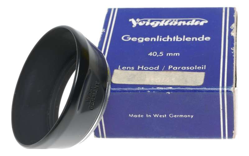 Voigtlander 310/41 camera lens hood shade 40.5mm Gegenlichblende boxed