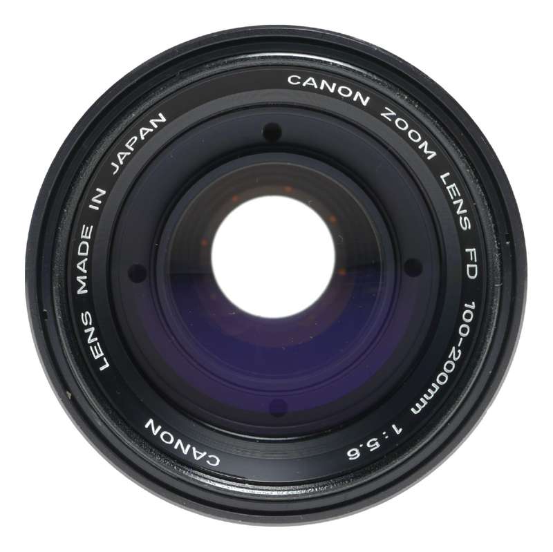 Canon Zoom lens FD 100-200 1:5.6 Vintage SLR film camera lens