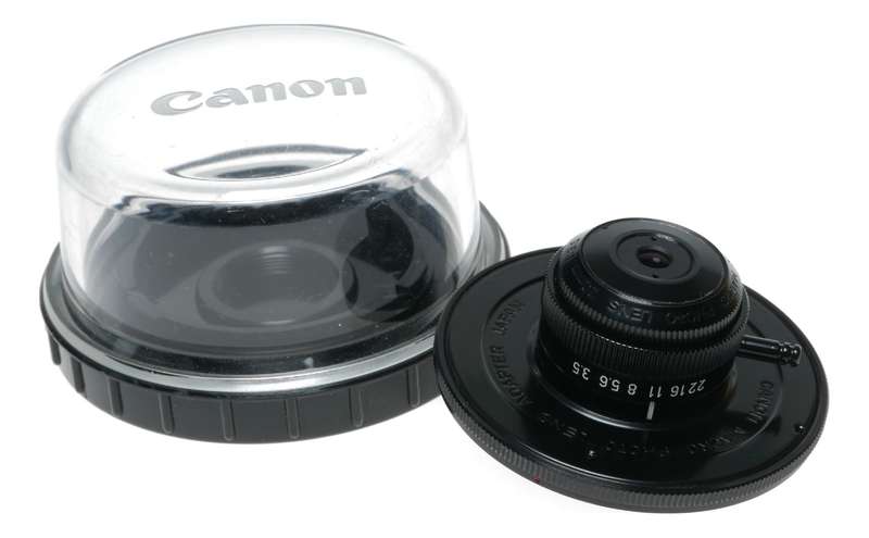 Canon macro photo lens adapter 20mm 3.5 rare Luminar 3.5/20