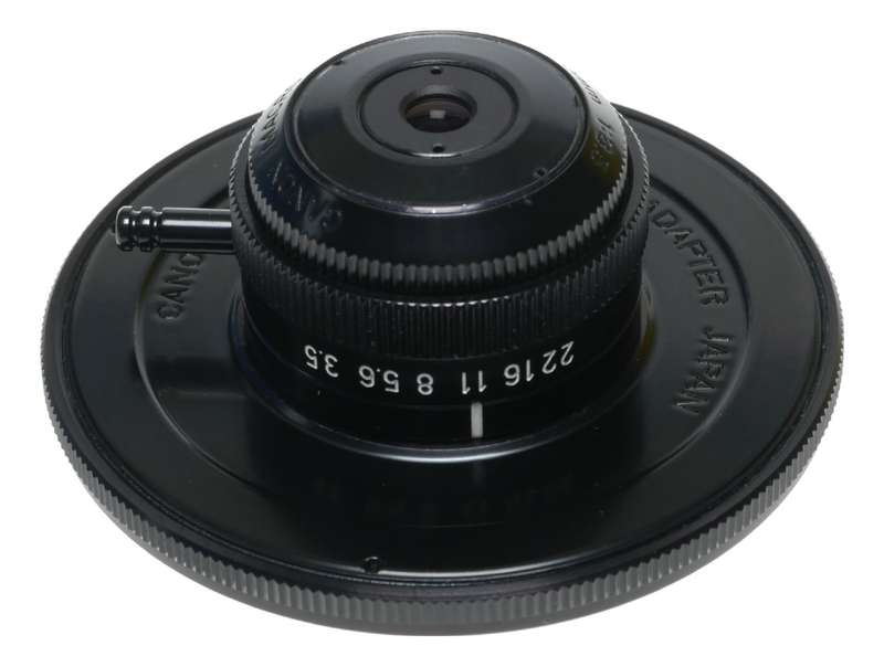 Canon macro photo lens adapter 20mm 3.5 rare Luminar 3.5/20