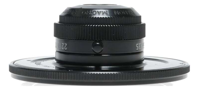 Canon macro photo lens adapter 20mm 3.5 rare Luminar 3.5/20