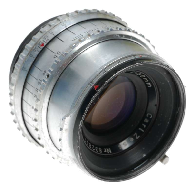 1000f Hasselblad 1600f vintage Tessar 2.8/80mm lens rare f/2.8 f=80mm