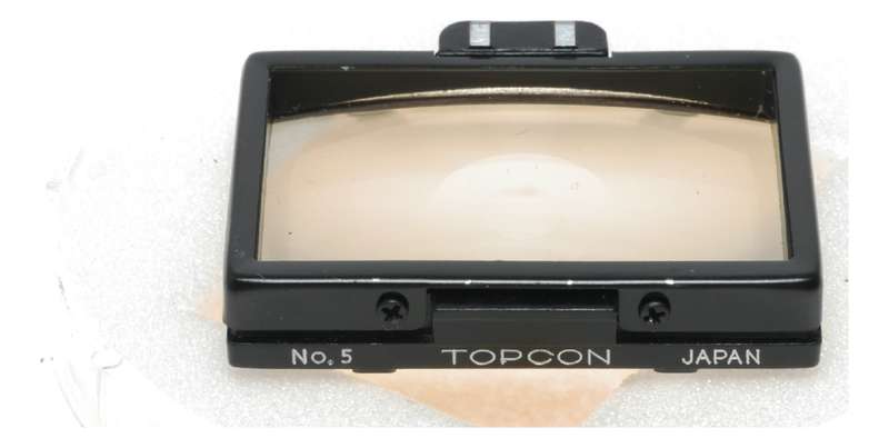 No:5 Topcon focussing screen beautiful complete vintage SLR film