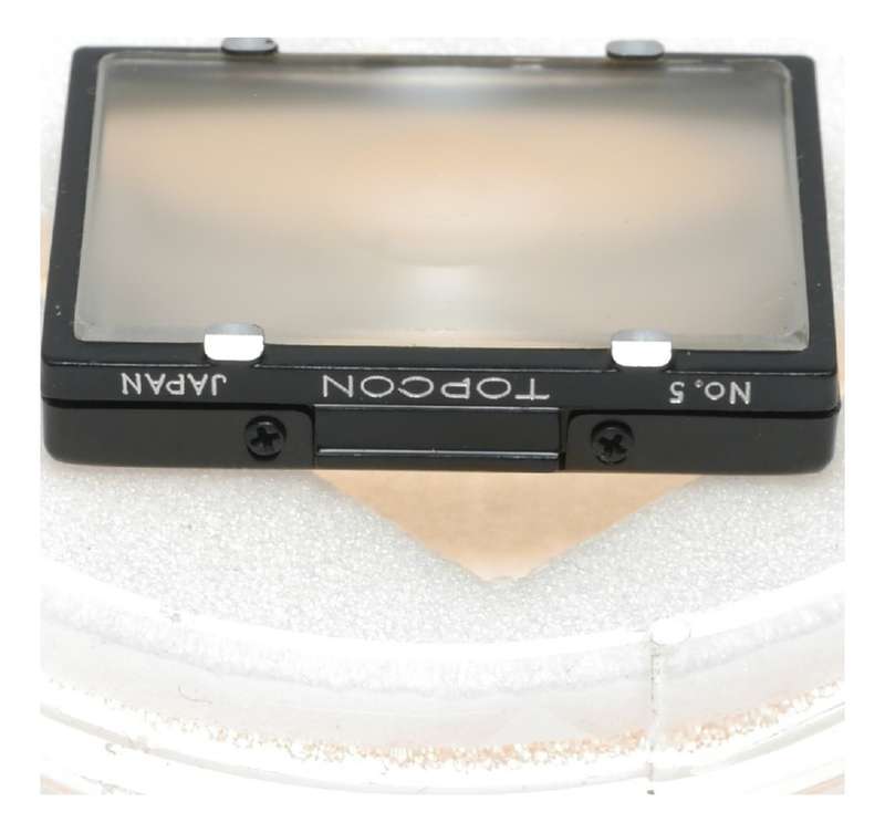 No:5 Topcon focussing screen beautiful complete vintage SLR film