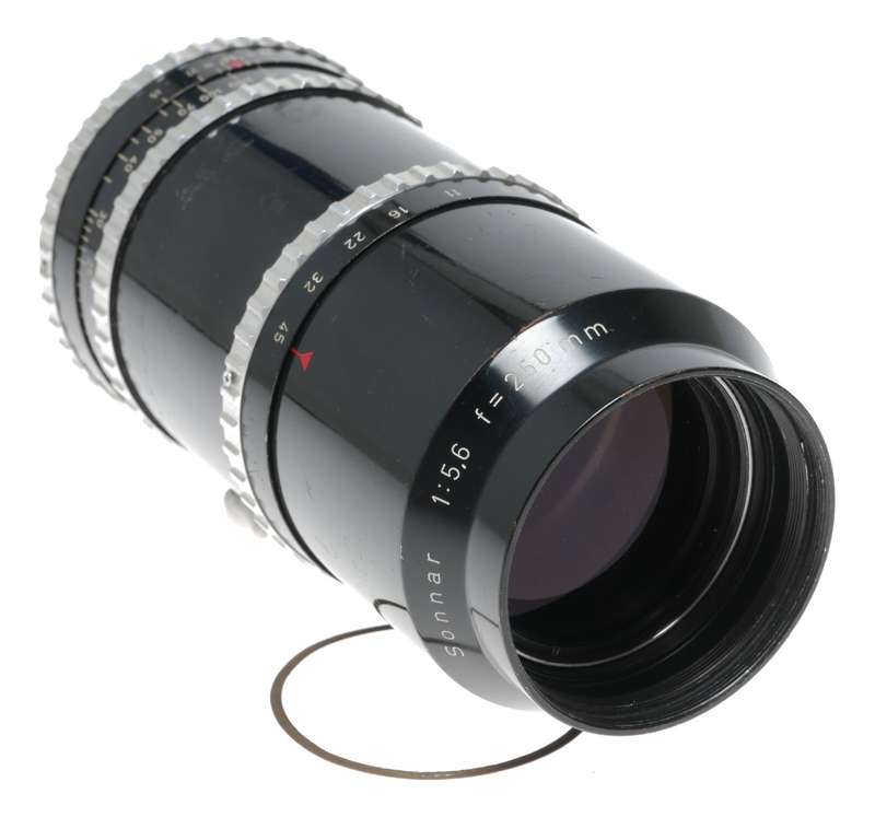 Sonnar 5.6/250 CF Zeiss Hasselblad medium format camera lens f/5.6 f=250mm