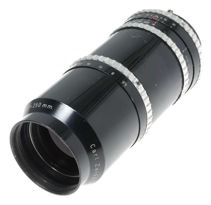 Sonnar 5.6/250 CF Zeiss Hasselblad medium format camera lens f/5.6 f=250mm
