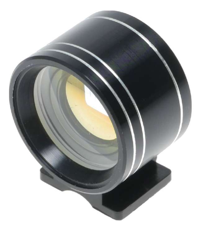 Tele-Wide Finder cold shu mounted for 35mm vintage film camera