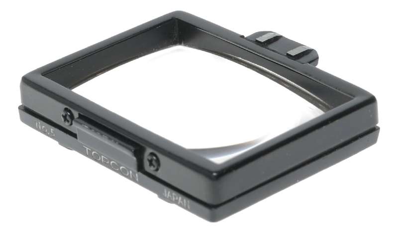 No:5 Topcon focussing screen beautiful vintage SLR film ground glass