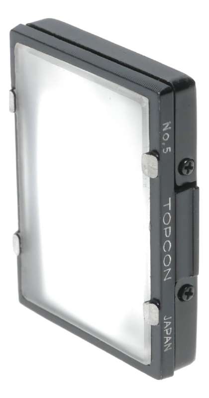 No:5 Topcon focussing screen beautiful vintage SLR film ground glass