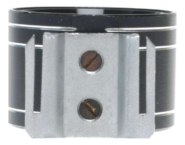 Black Tele-Wide Finder cold shu mounted for 35mm vintage film camera