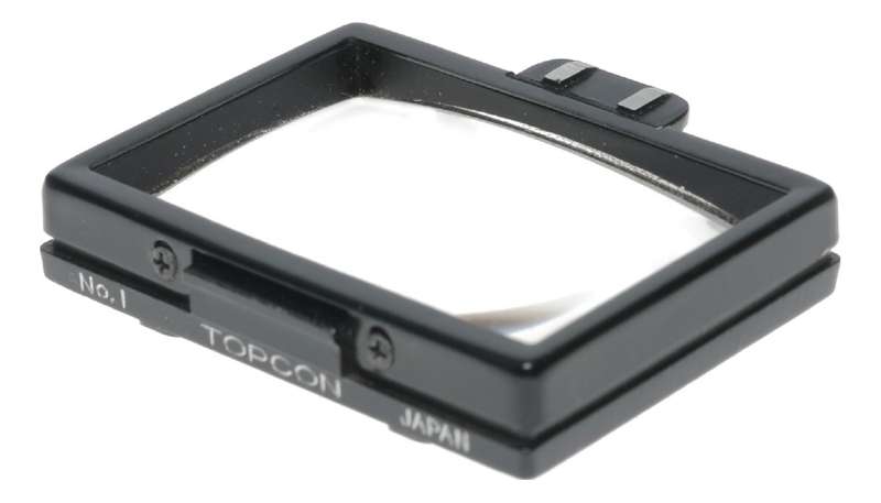 No:1 Topcon focussing screen beautiful vintage SLR film ground glass