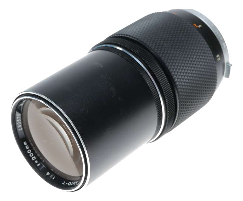 Olympus OM-System Auto T prime 1:4 f=200mm Zuiko lens 4/200mm