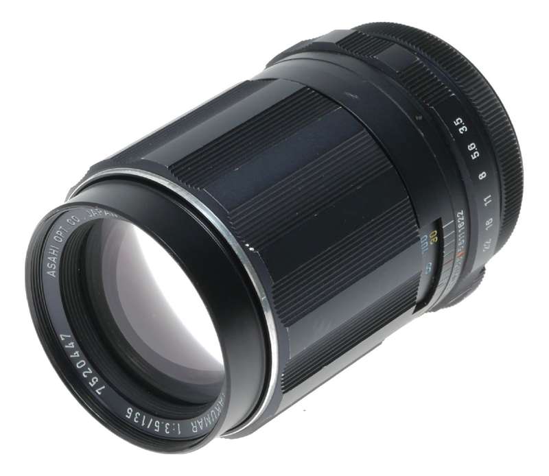 Super-Multi-Coated Takumar 3.5/135 Pentax Asahi f/3.5 f=135mm vintage SLR lens