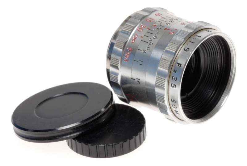 SOM Berthiot Cinor B 1:1.9 F=25 for 16mm Cine Camera Lens