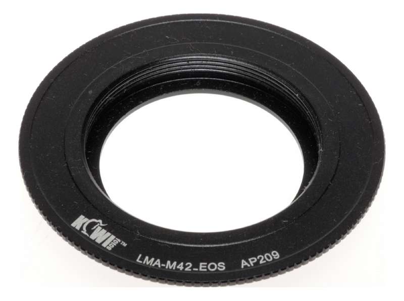 Kiwi LMA-M42-EOS Canon to 42mm Thread Mount Adapter Stepping Ring