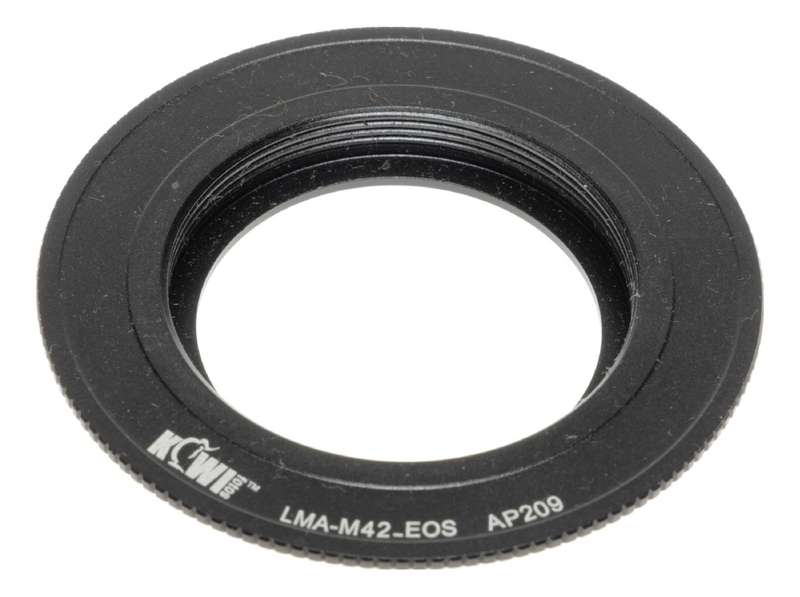Kiwi LMA-M42-EOS Canon to 42mm Thread Mount Adapter Stepping Ring