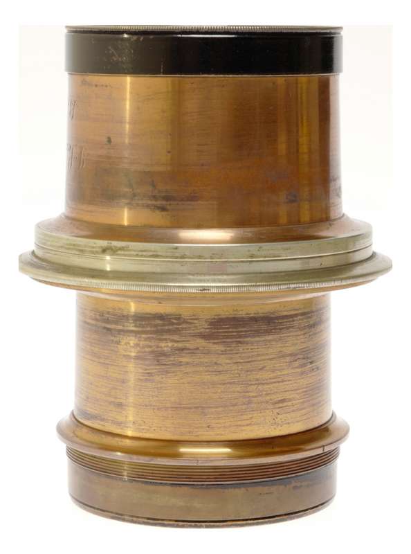 Lancaster Son 15x12 Rectigraph Half Plate Camera Brass Lens