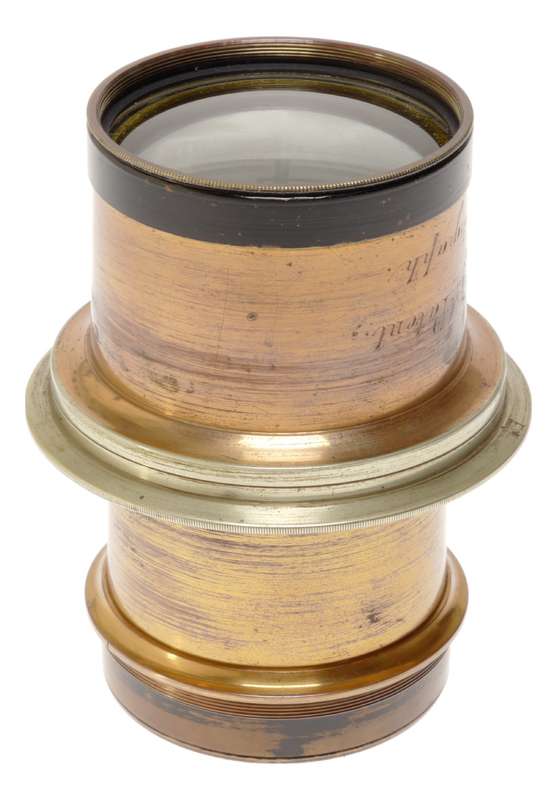 Lancaster Son 15x12 Rectigraph Half Plate Camera Brass Lens