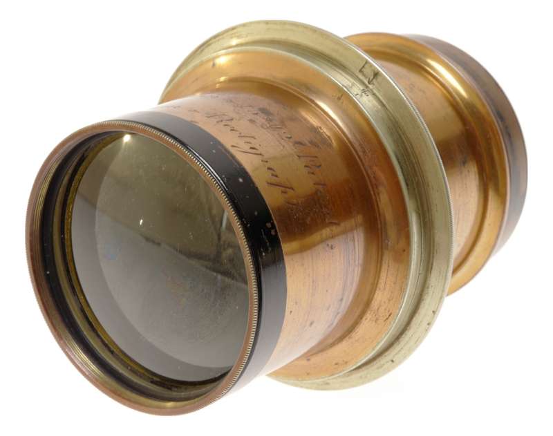 Lancaster Son 15x12 Rectigraph Half Plate Camera Brass Lens