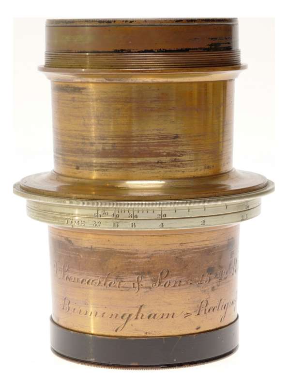 Lancaster Son 15x12 Rectigraph Half Plate Camera Brass Lens