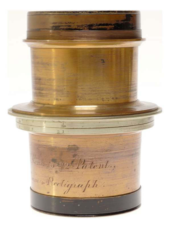 Lancaster Son 15x12 Rectigraph Half Plate Camera Brass Lens