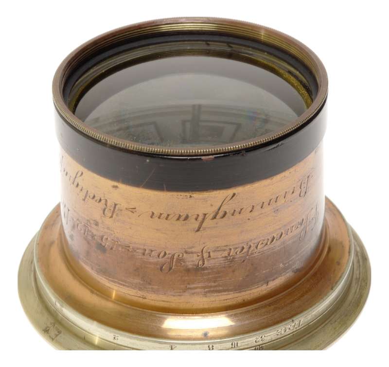 Lancaster Son 15x12 Rectigraph Half Plate Camera Brass Lens
